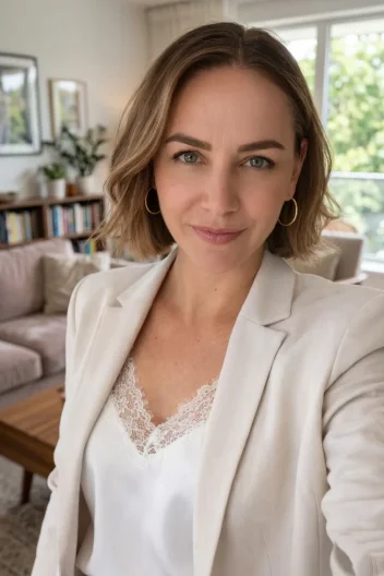 Portrait de Sandrina, fondatrice de Stay & Clé, gestionnaire de locations courte durée à Dijon.
